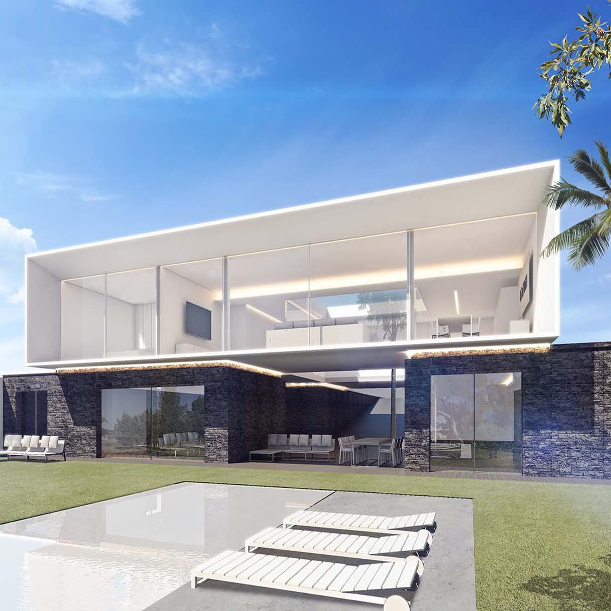 minimalismo minimalism casapatio patiohouse blanco arquitecturablanca estudio-arquitectura